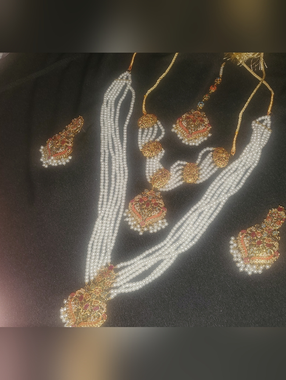 Nwot Pakistani Nauratan Bridal Set 4 Pieces
